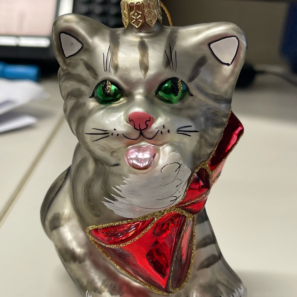Cat ornament